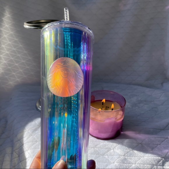 SOLD- Starbucks iridescent tumbler, Summer 2020 - Picture 8 of 16